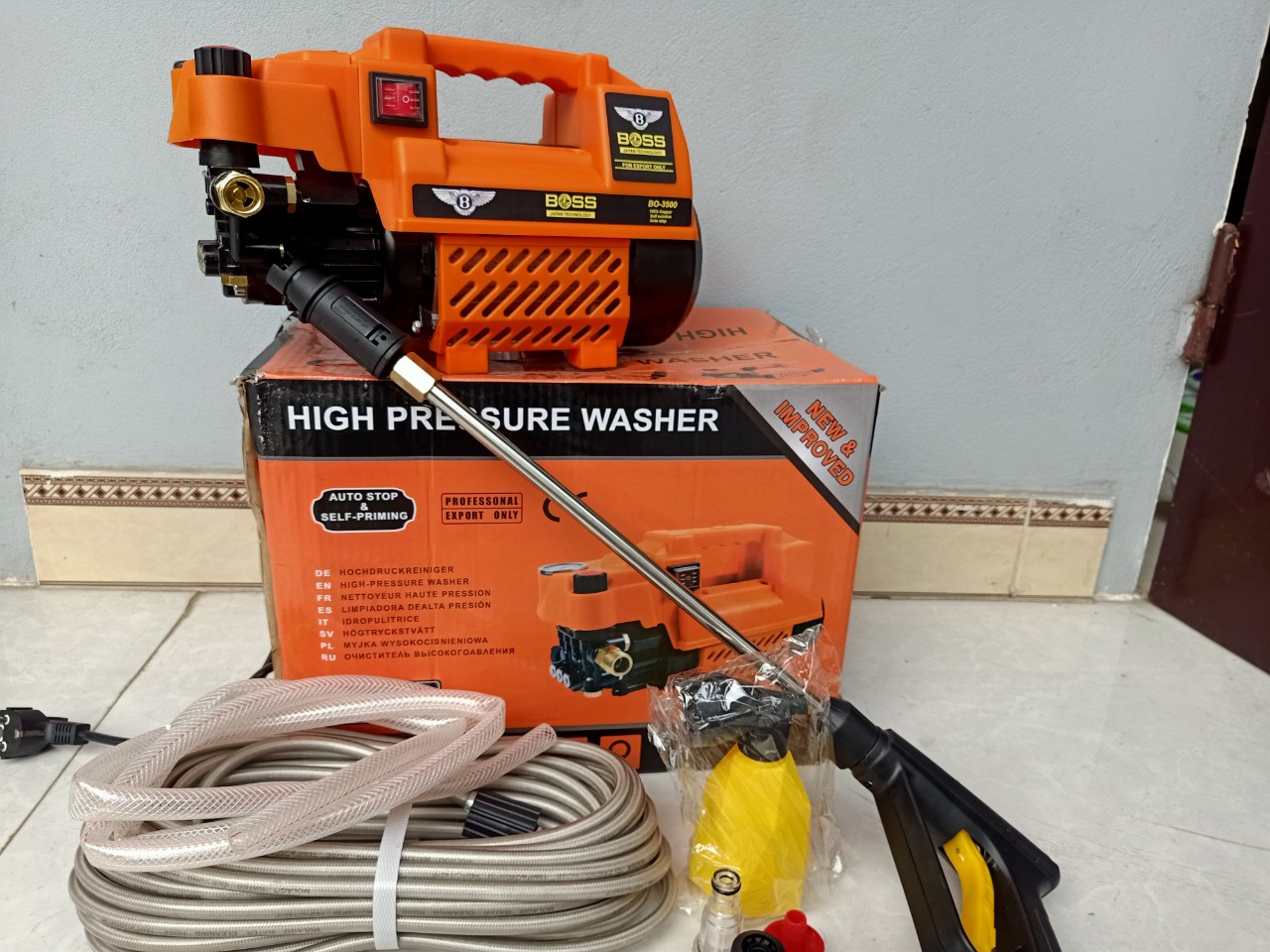 MÁY RỬA XE BOSS 3500W