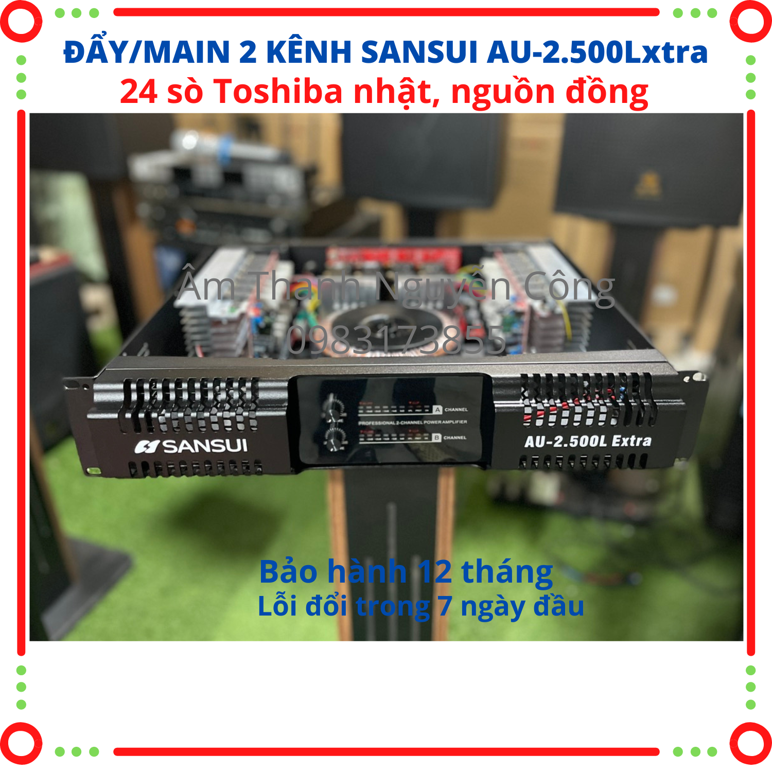 Department of push-Main 2 channel, capacity Sansui-2.500l Etra 2x600w/8 hugging 2x800w/4 hugging-24 scalloped for household use, import copper fountain.