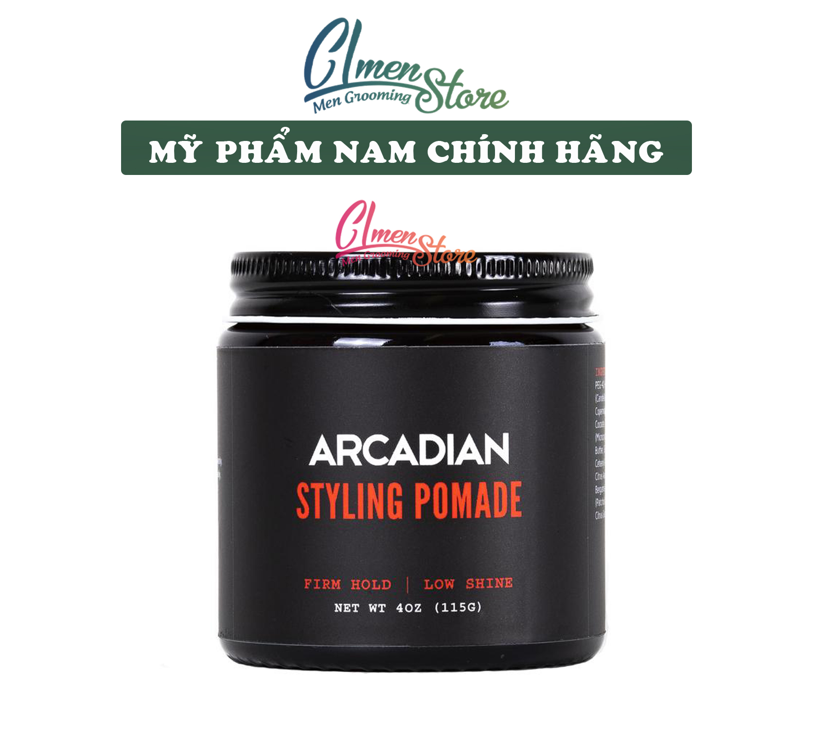 Sáp vuốt tóc Arcadian Styling Pomade | Pomade tạo kiểu tóc