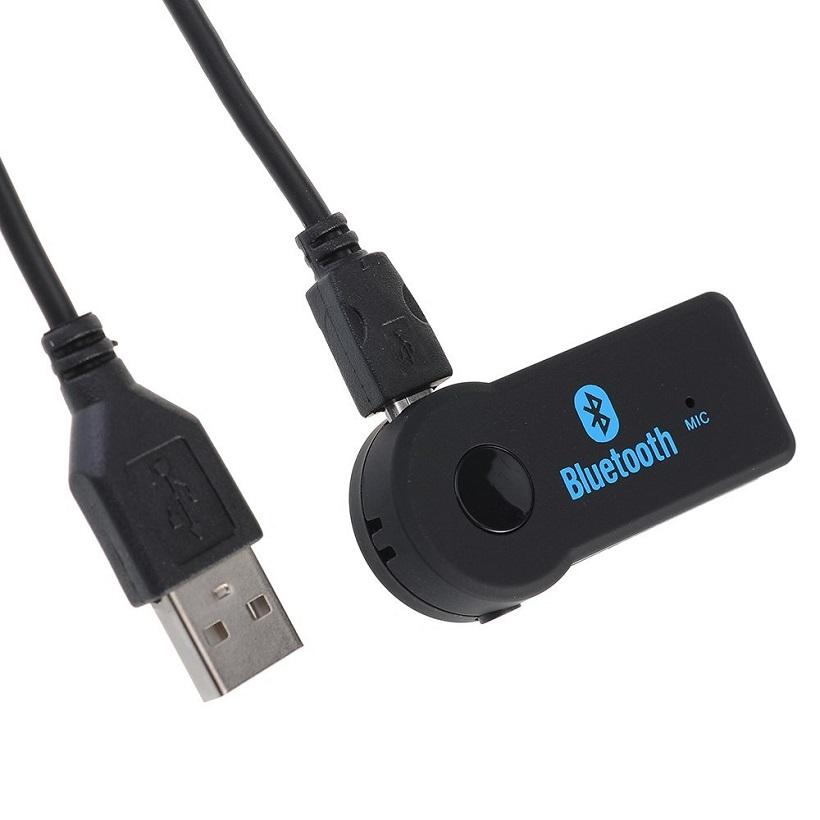 Usb tạo Bluetooth cho dàn âm thanh xe hơi amply loa Car Bluetooth (Đen)