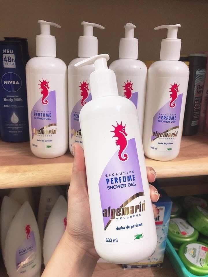 Sữa tắm cá Ngựa Đức có vòi 600 ml thơm mịn da