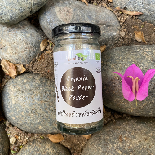 Bột tiêu đen hữu cơ 30g LumLum - Organic Black Pepper Powder 30g LumLum