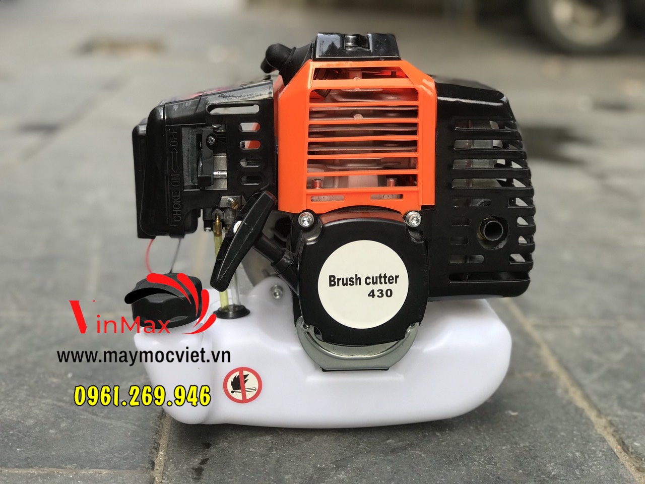 Động cơ máy cắt cỏ 430 dung tích xi lanh 42.8cc