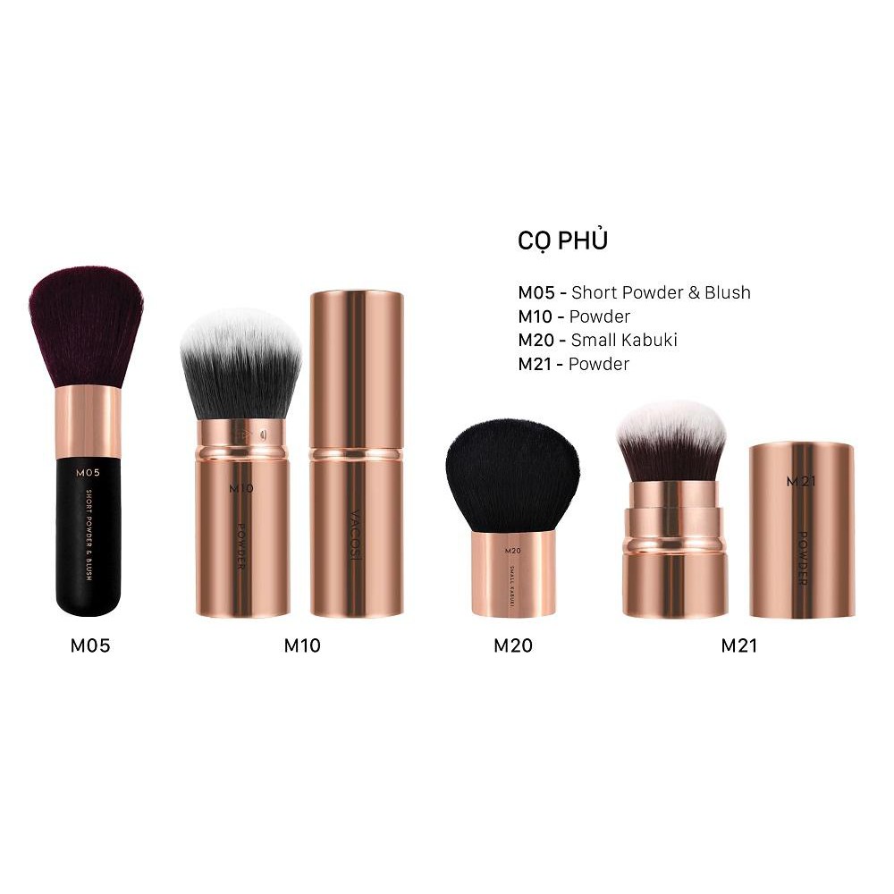Cọ Kabuki trang điểm Vacosi collection Pro-makeup M-20