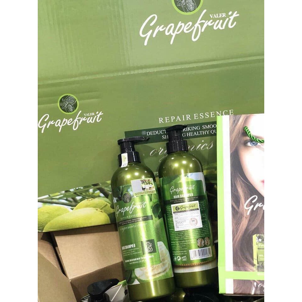 CẶP DẦU GỘI TINH DẦU BƯỞI GRAPEFRUIT - Dầu gội