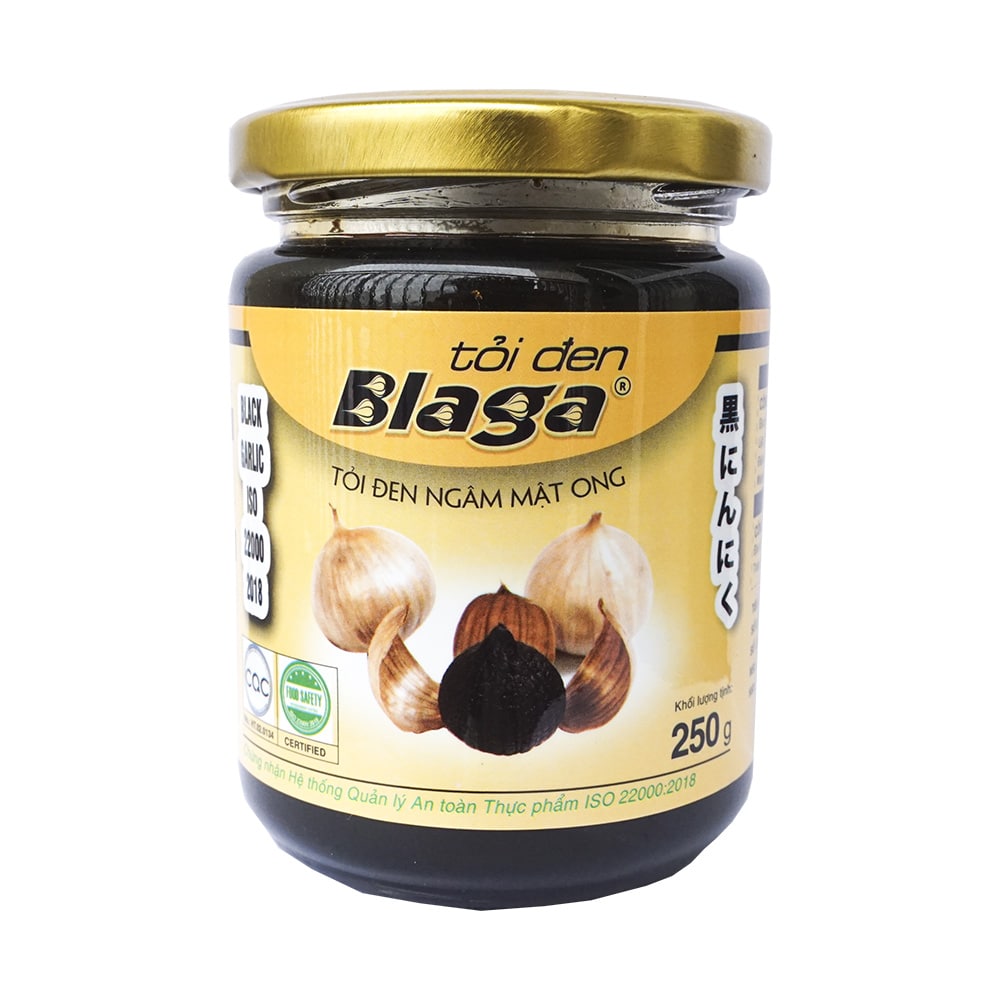 Tỏi Đen Blaga Ngâm Mật Ong Lọ 250g