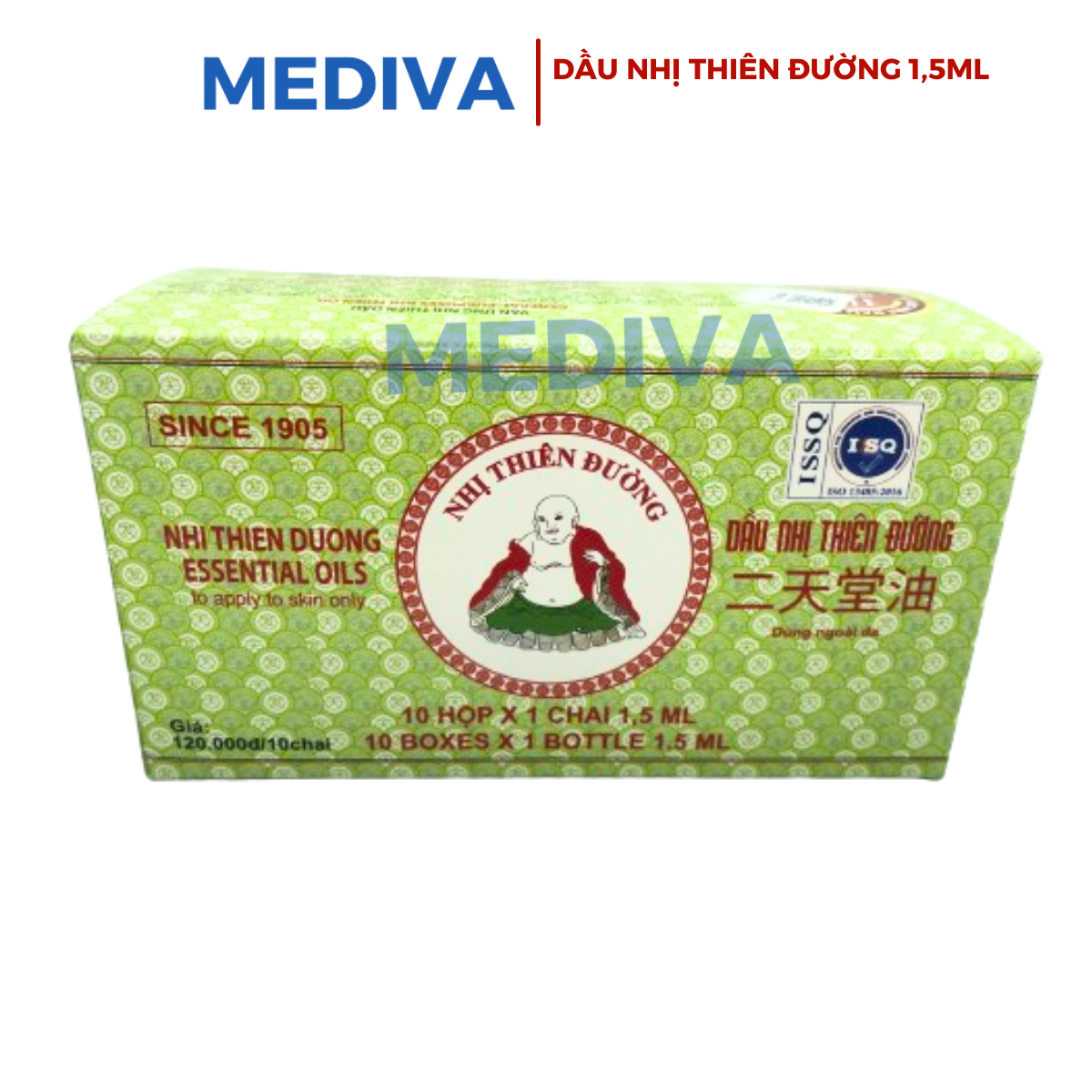 Dầu Nhị Thiên Đường 1,5ml