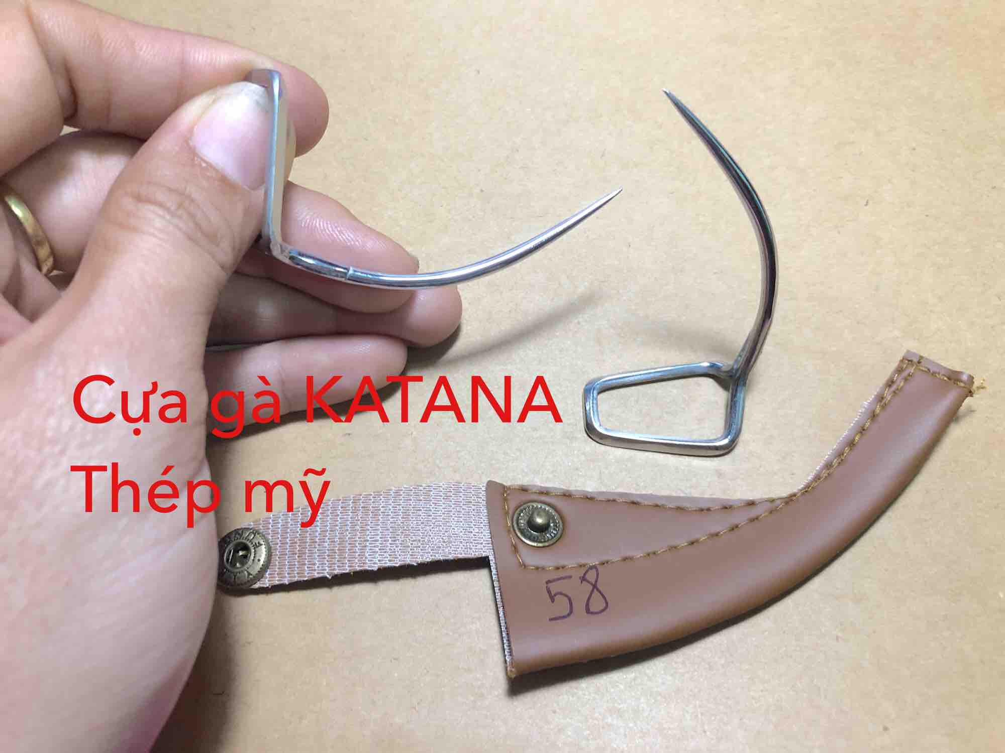 Cựa gà nòi 58 thép mỹ
