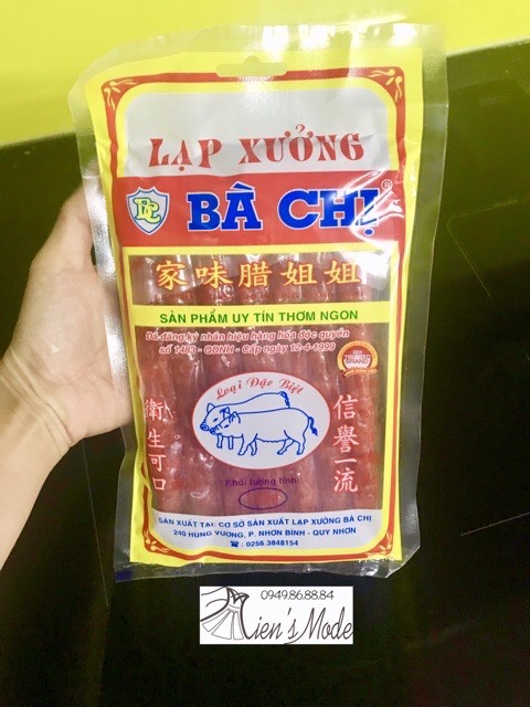Lạp xưởng Bà Chị 250gr