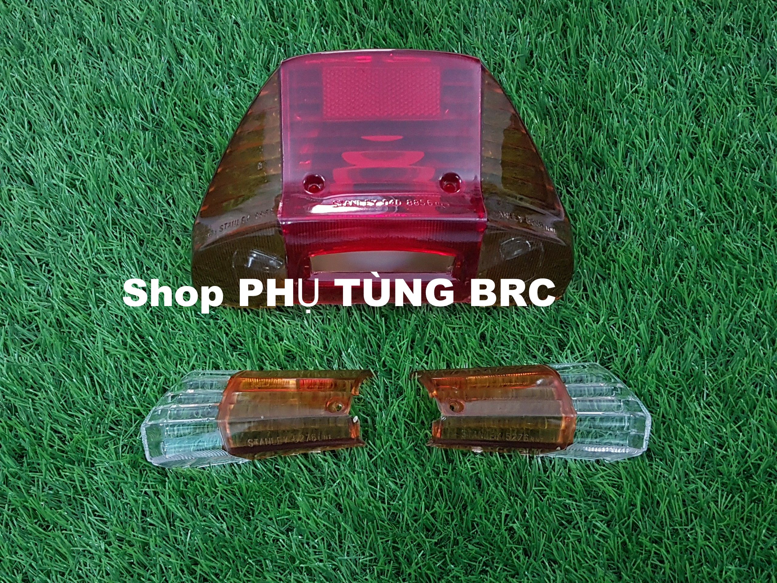 Combo chụp xi nhan trước, sau và chụp đèn hậu xe SUPER DREAM