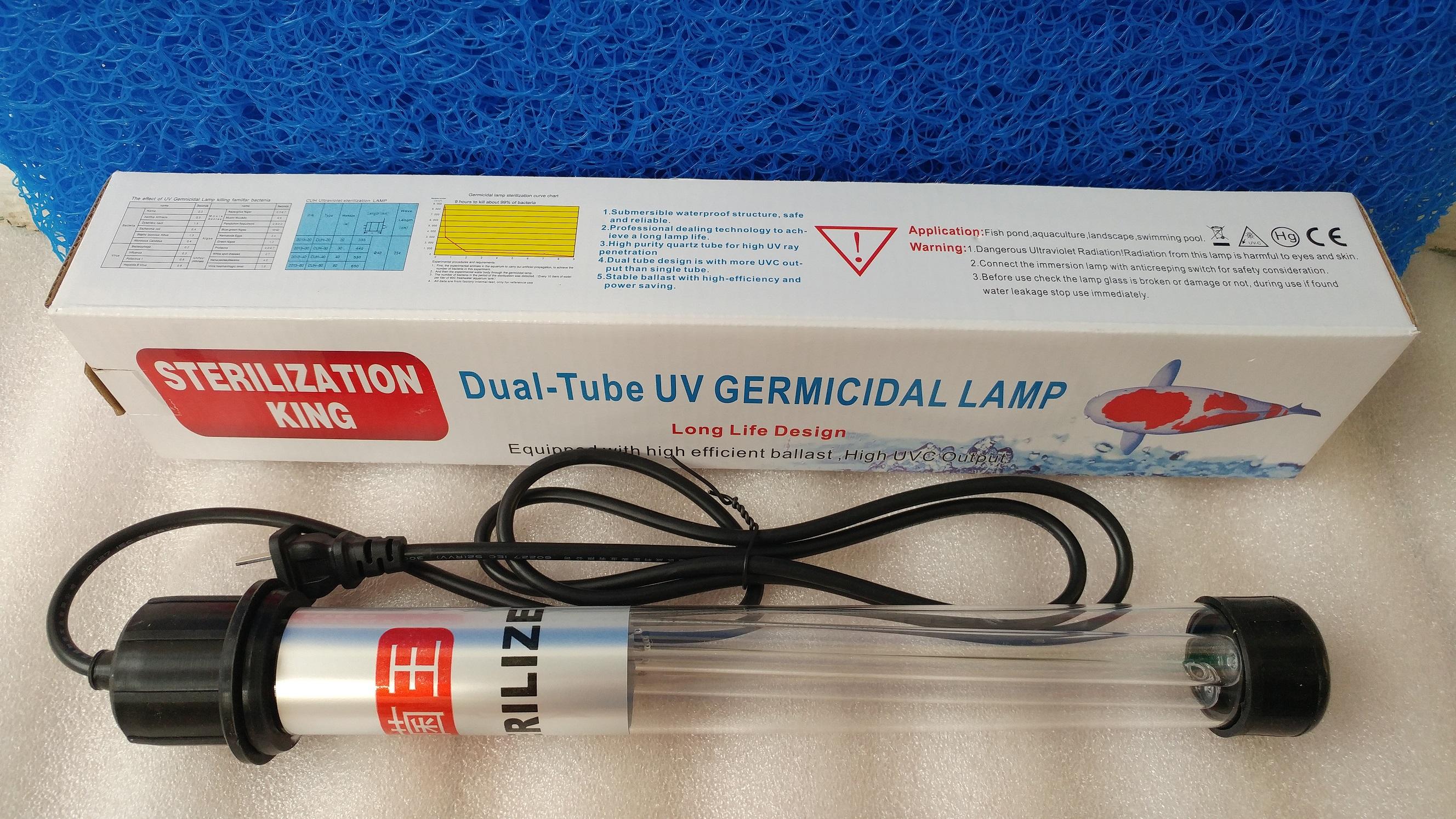 Đèn UV 20W diệt khuẩn, tảo hồ cá.