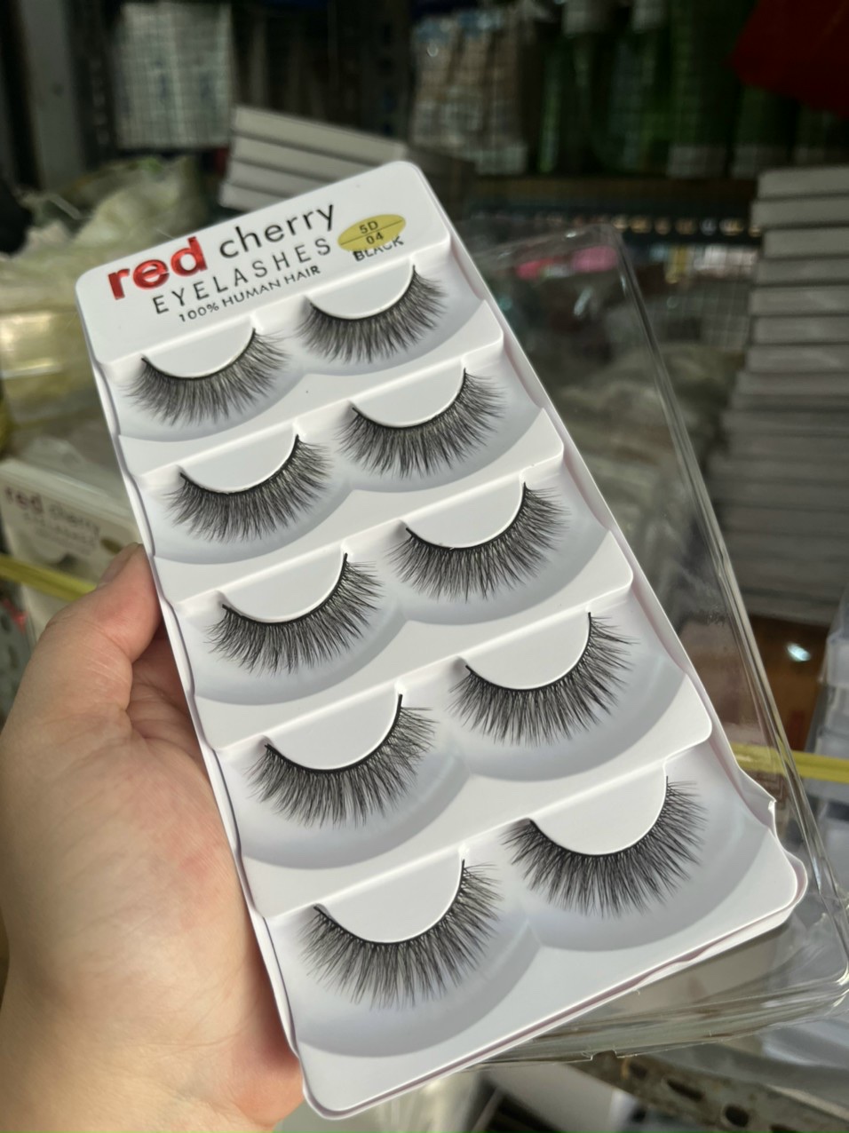 Mi giả 3D Red Cherry Eyelashes đủ số hot