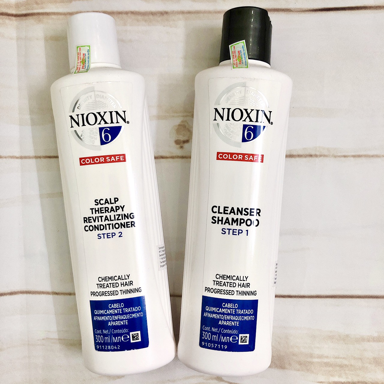 [HCM]DẦU GỘI / XẢ NIOXIN CHỐNG RỤNG TÓC ( HỆ THỐNG 6) 300ML