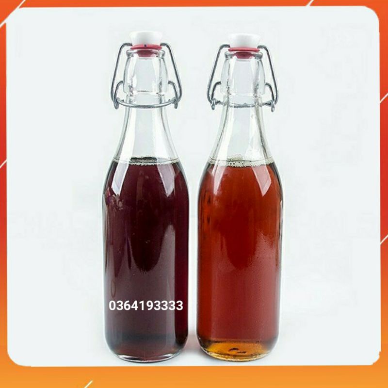 Chai Thủy Tinh nắp gài 250ml