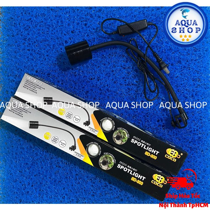 Đèn Led Rọi Coco 3 Chế Độ Màu Cho Bể Cá