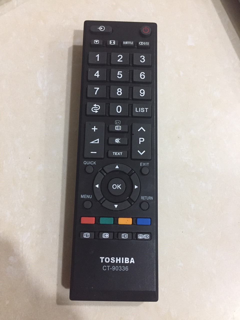 Điều khiển tivi toshiba ngắn ct-90-remote tivi toshiba.