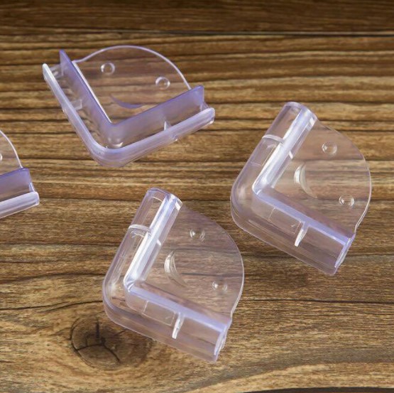 2 Miếng Bịt Góc Bàn, Bọc Cạnh Bàn Silicon