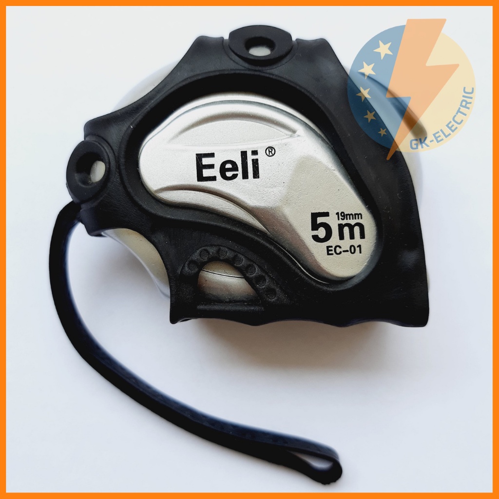 Thước kéo bao da Eeli tự khóa 2 mặt (EC - 01) cao cấp