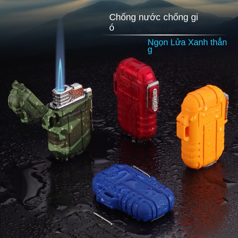 Bật Lửa Bật Lửa Sạc Hồ Quang Kép Chống Nước Chống Nước Cầm Tay Ngoài Trời Bật Lửa Bật Lửa USB Bật Lửa Chống Gió Im Lặng F12 Ngụy Trang Điện Tử Chống Nước Đôi Bật Lửa Sạc Hồ Quang