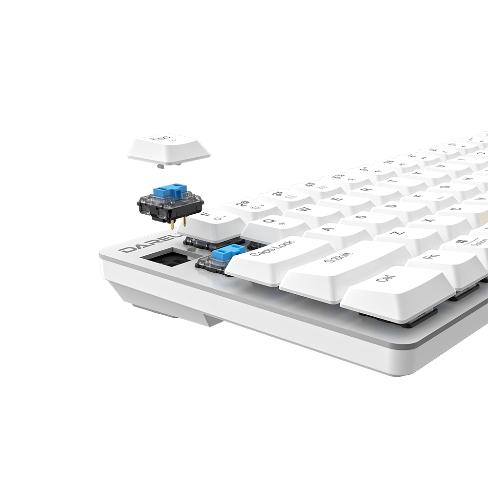 Bàn phím cơ không dây DAREU EK868 - 68KEY (SLIM, D-KAILH switch)