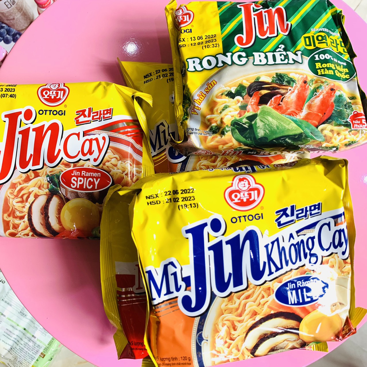 mì jIN CAY ottogi 120g