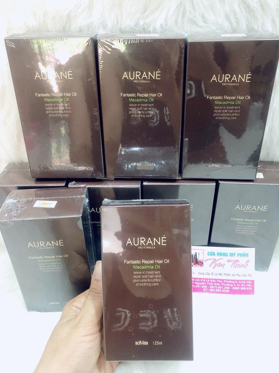 Dầu Dưỡng Phục Hồi Tóc Cao Cấp AURANE Soft Liss 125ml