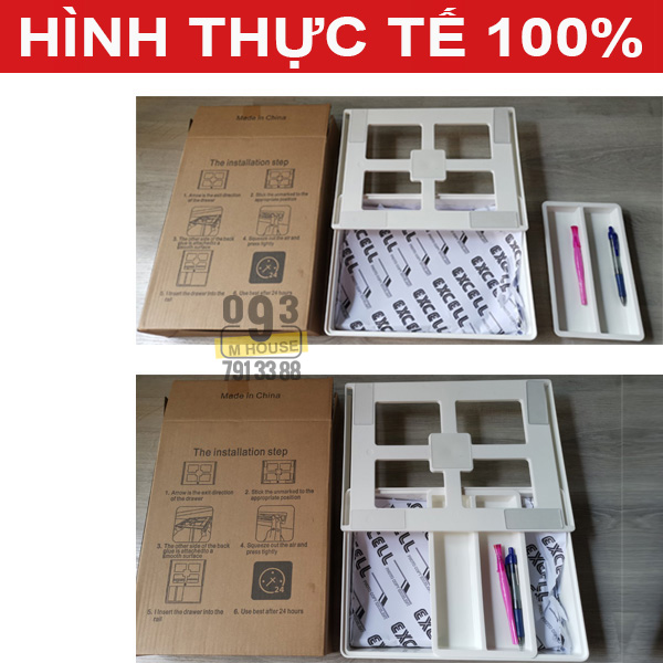 Hộc Bàn Đựng Đồ Văn Phòng Kiểu Ngăn Kéo,Hộp Đựng Tài Liệu Tủ Sắp Xếp Hộc Tủ