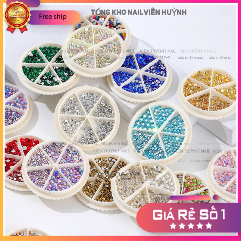 Multi-size nail drill plate round nail template nail decoration-Intl