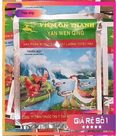 Viêm ôn thanh gói 100gr - dạng bột