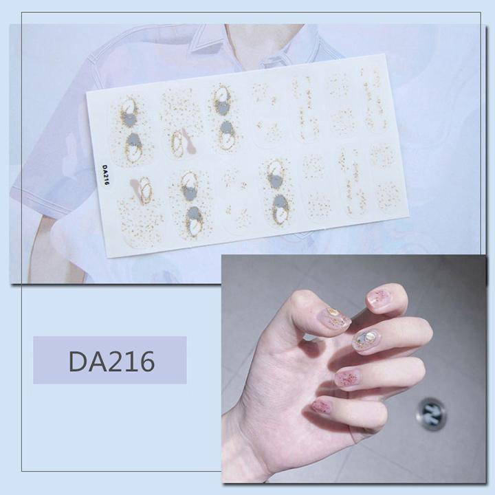 Sticker dán trang trí móng tay họa tiết dễ thương mã DA201 - DA220