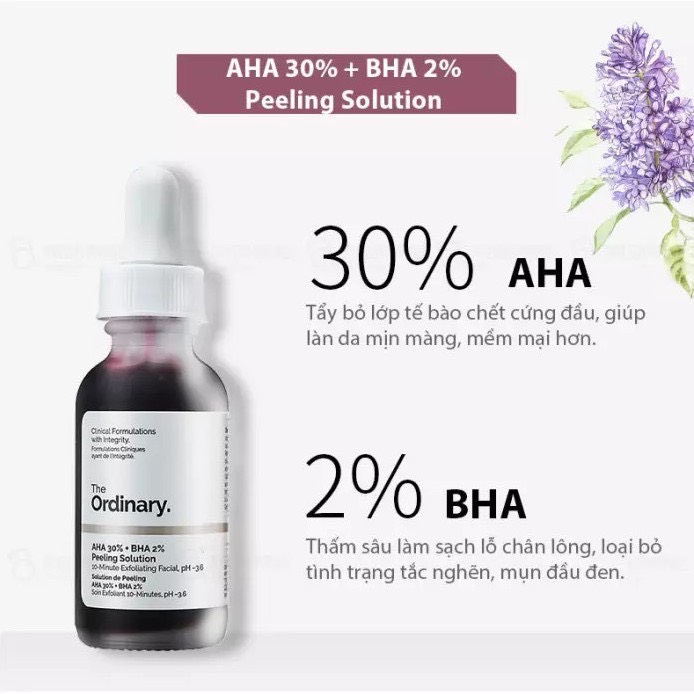 SERUM THE ORDINARY AHA 30% + BHA 2% Peeling Solution