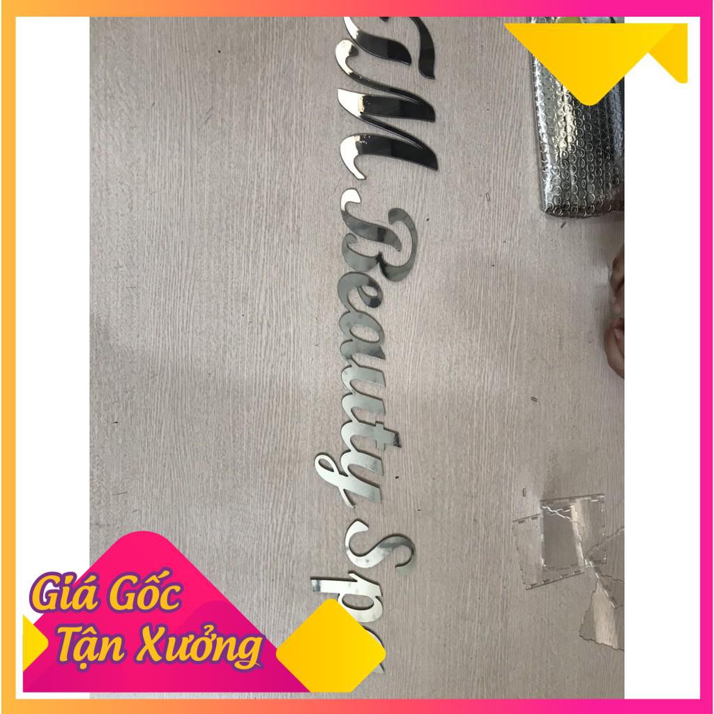 chữ alu gương vàng