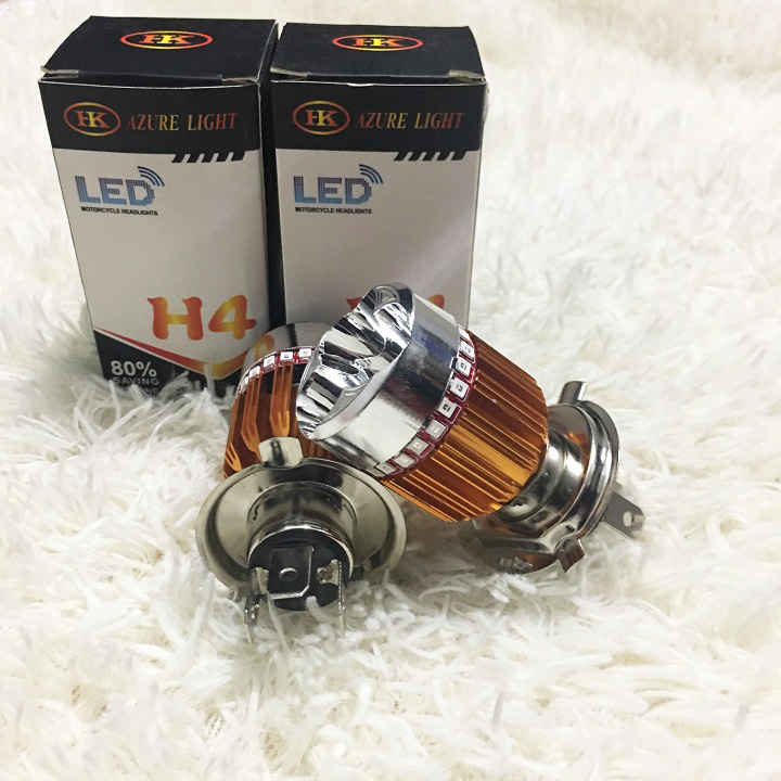 Đèn pha xe máy  nhiều màu - Đèn LED chiếu sáng nhấp nháy nhiều chế độ L3M