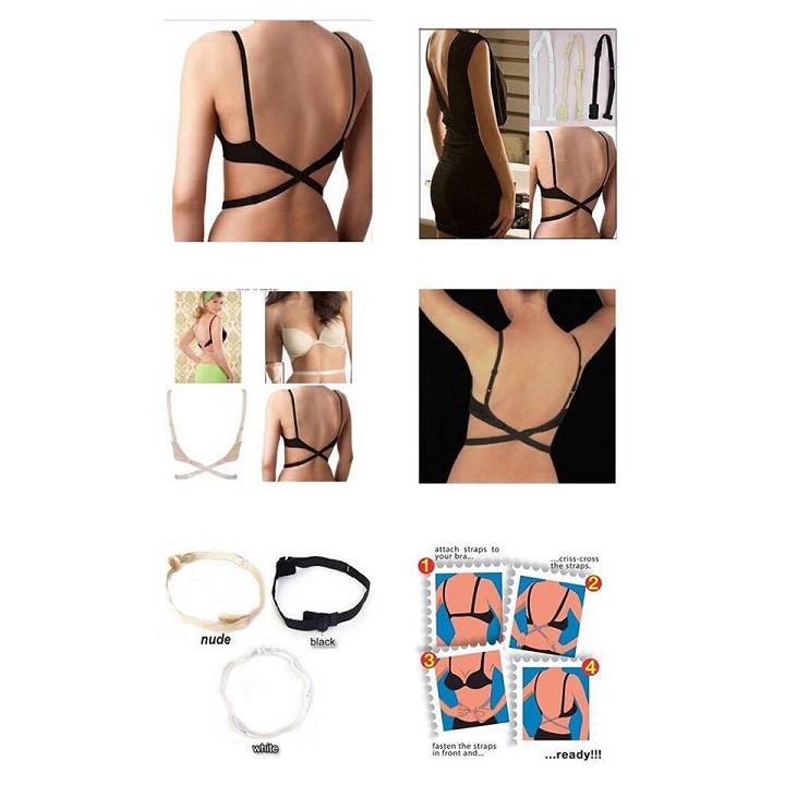 Combo 2 Dây Mặc Áo Lót Hở Lưng MX