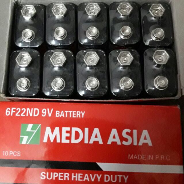 Pin vuông 9v dùng cho test mạng và mic