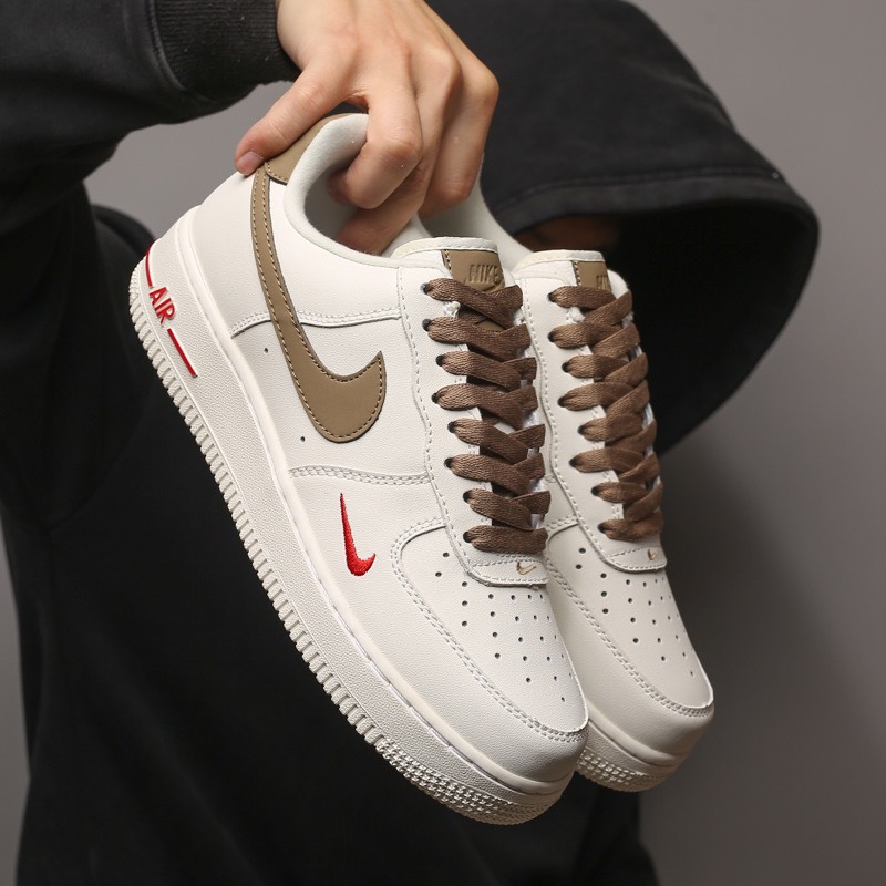 Giày thể thao cổ thấp AF1, giày sneaker nam nữ đủ size full box