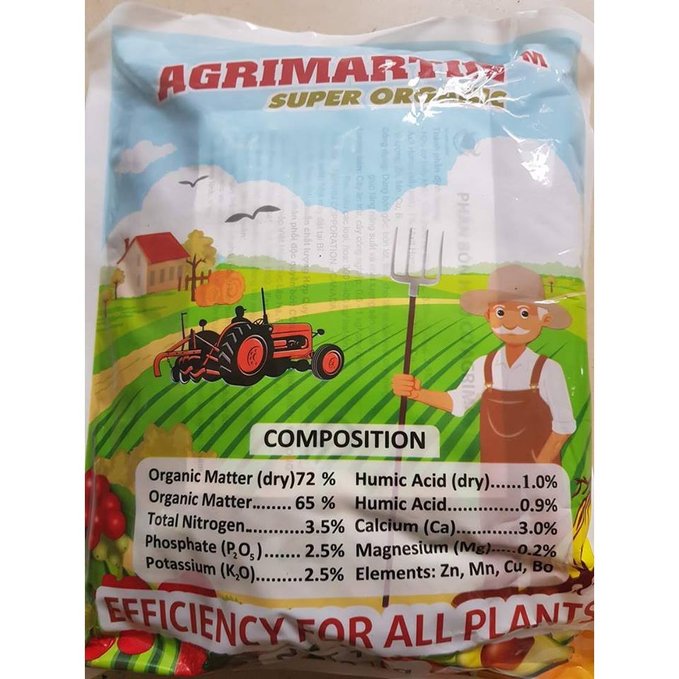 Phân hữu cơ AGRIMARTIN đa-vi lượng nhập khẩu Bỉ cao cấp | Phởms Market
