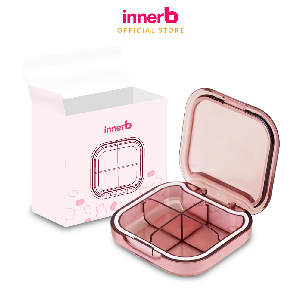 [GIFT] Hộp đựng thuốc màu hồng innerB