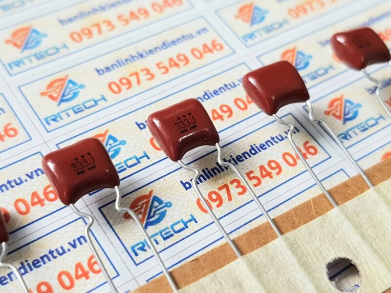 [Combo 20 chiếc] Tụ điện 333J 33nF 7mm