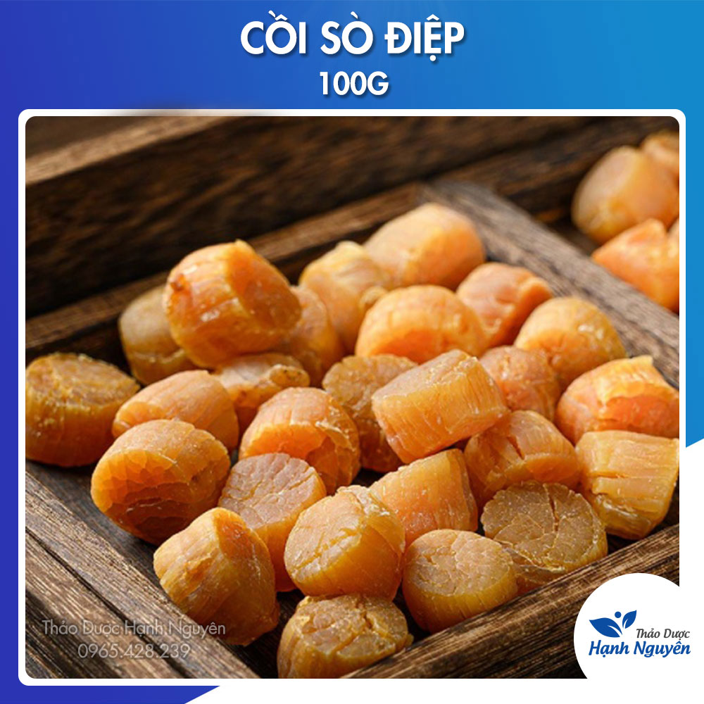 Cồi sò điệp khô Phan Thiết 100g - Thảo dược Hạnh Nguyên
