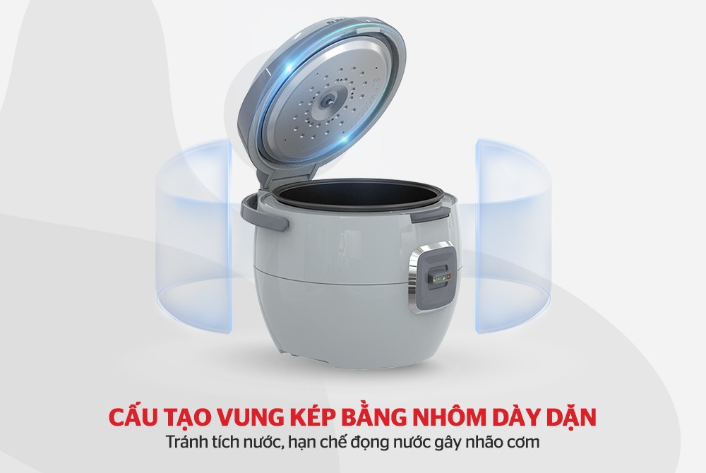 Sunhouse shd8663g 1.8L electric rice cooker