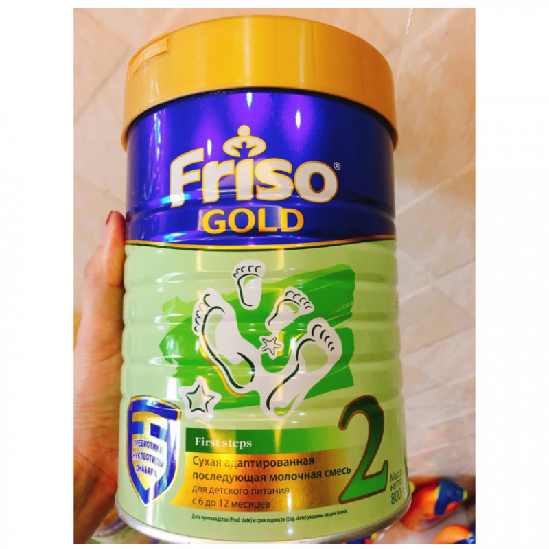 Sữa Friso Gold Nga số 2 lon 400 (6-12 tháng tuổi)