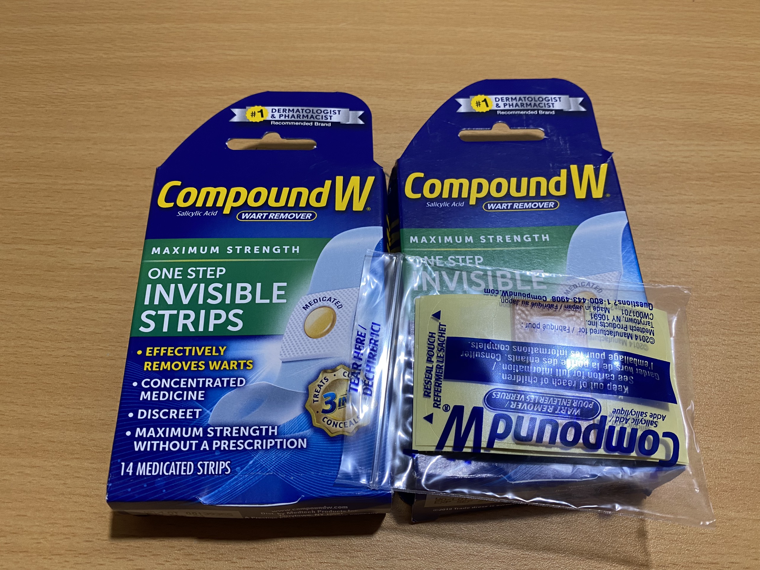 Miếng dán mụn cóc CompoundW - Mỹ