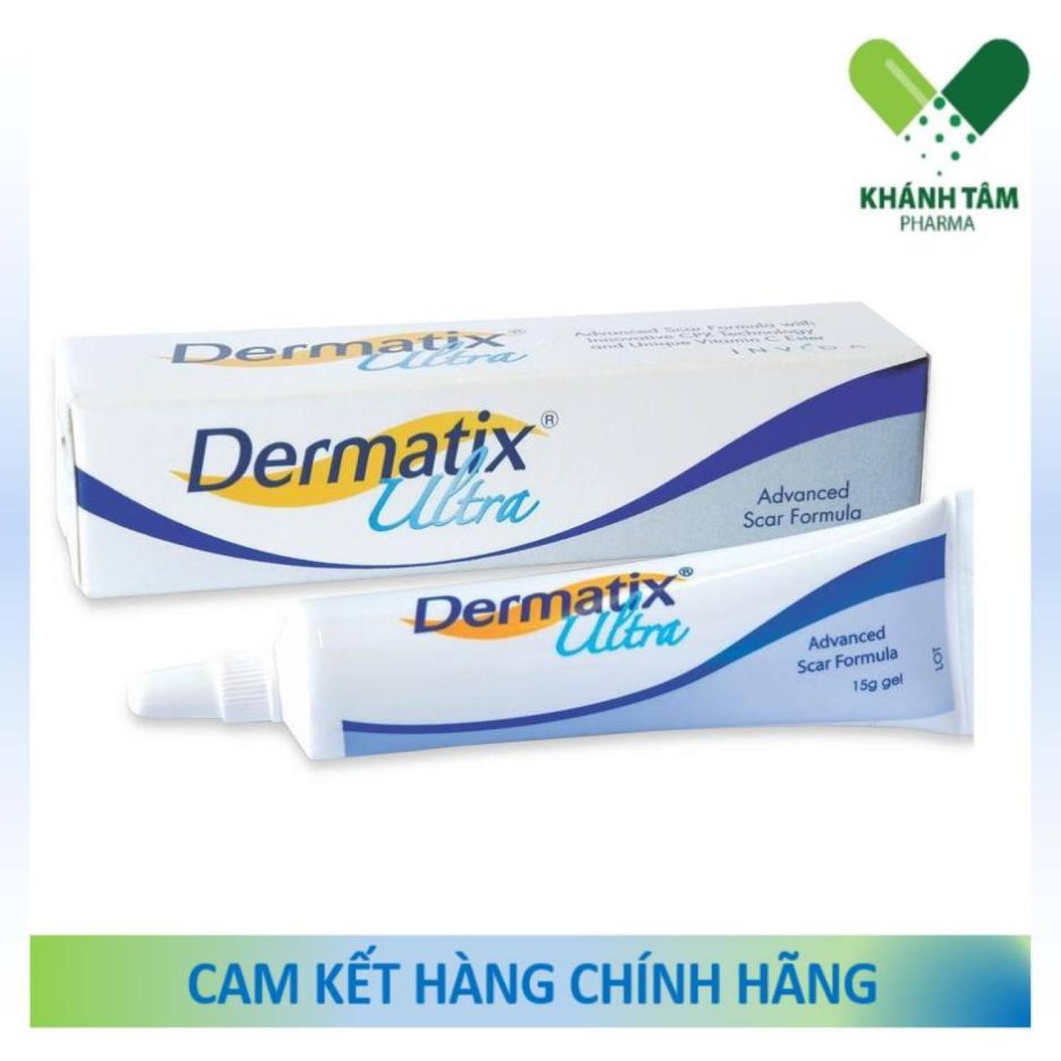 ɡel sẹo Dermatix Ultra (Tuýp 2g, 7g, 15g) [Dematix, dematis, dermatis] Khánh Tâm