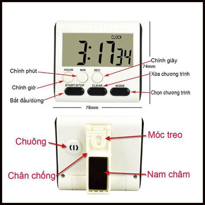 Đồng hồ hẹn giờ bếp