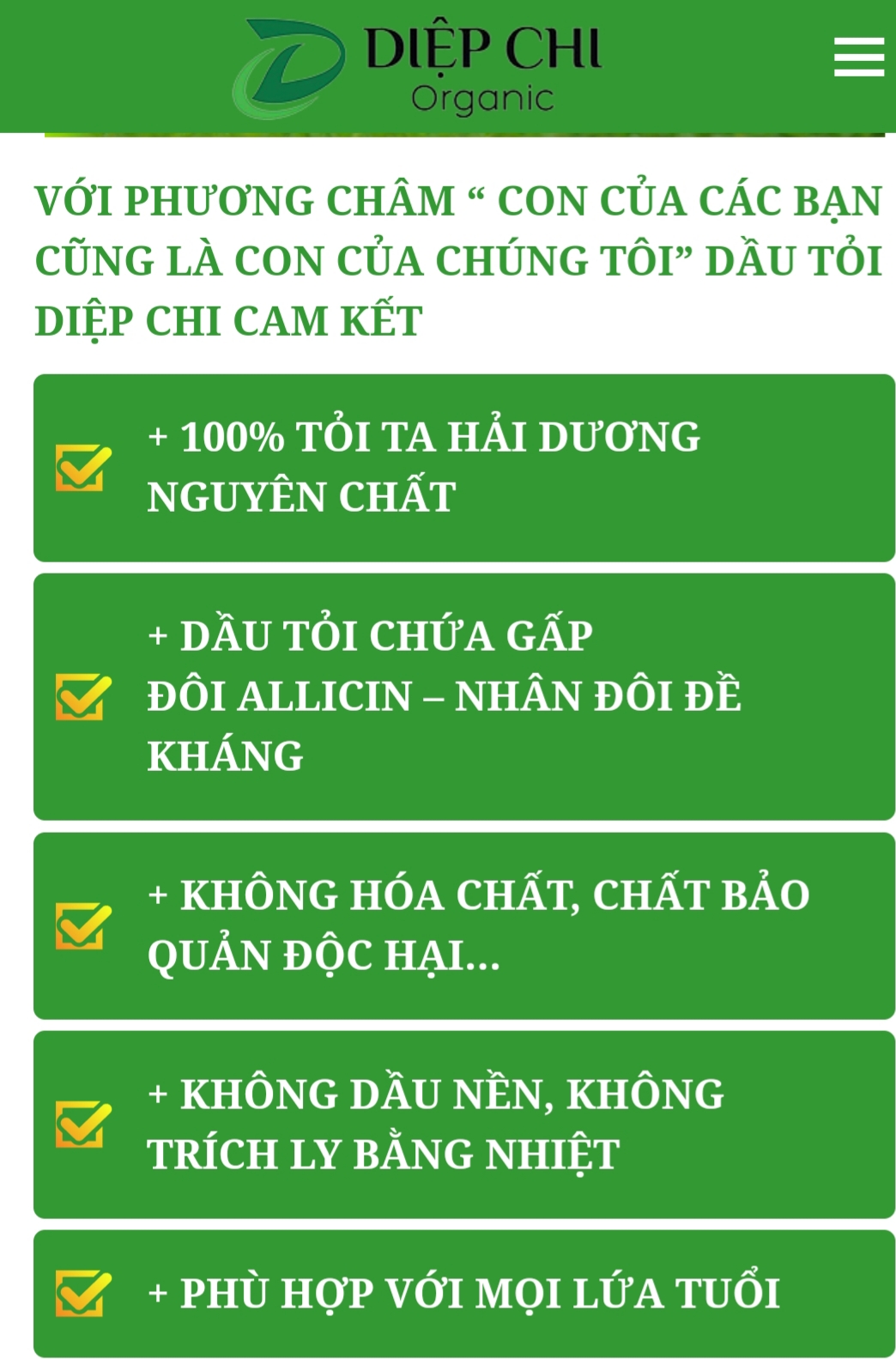 [HCM]Tinh Dầu Tỏi Diệp Chi Gold+