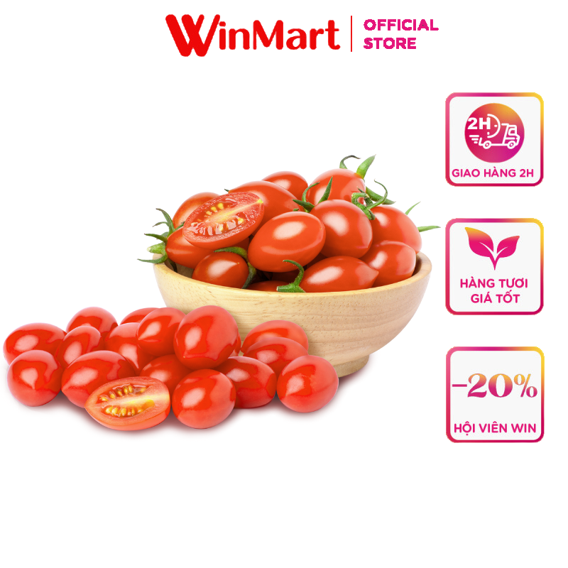 - Cà chua cherry đỏ WinEco gói 300g