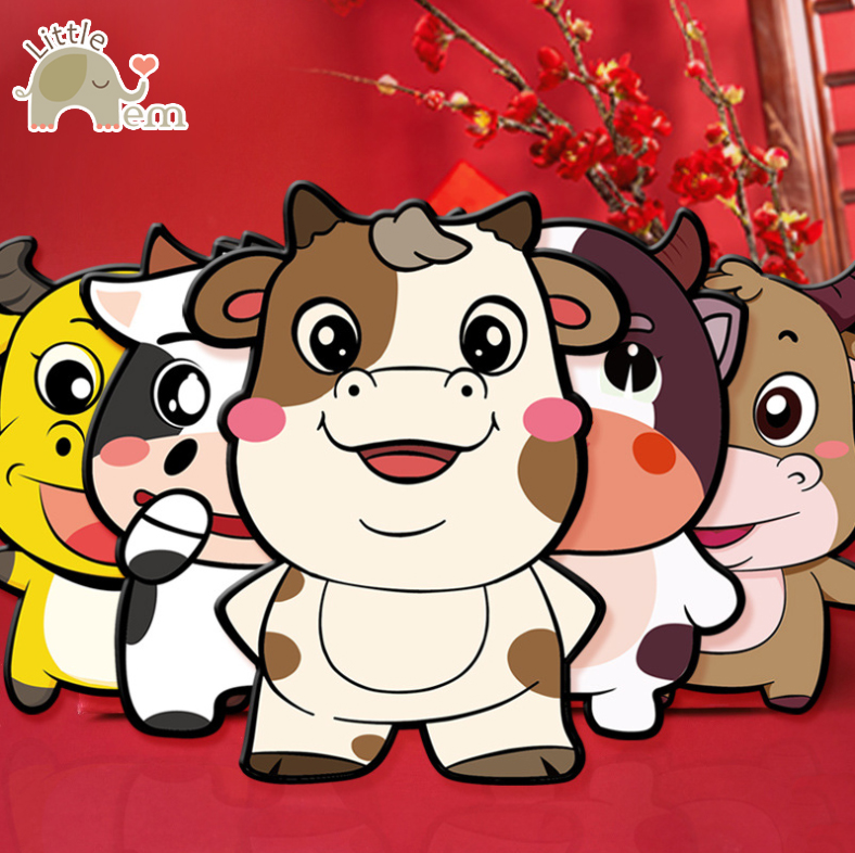 Set bao lì xì Sửu Nhi 2021