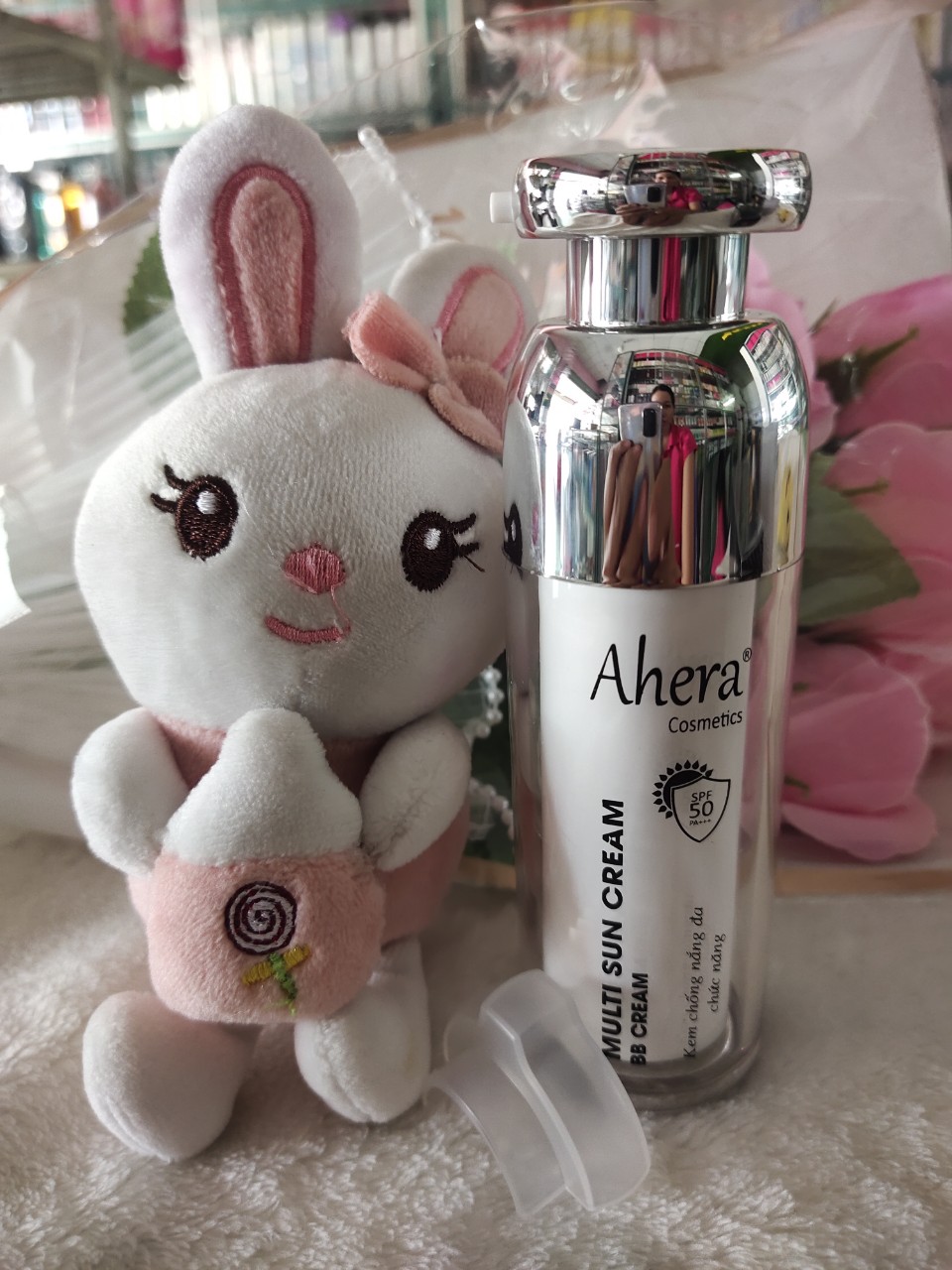 Kem chống nắng AHERA đa chức năng BB Cream 70ml