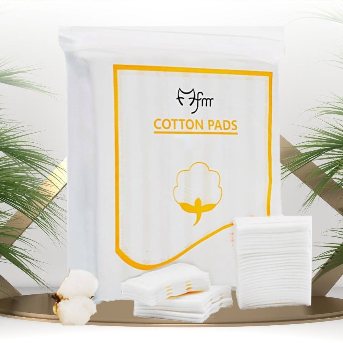 Bông Tẩy Trang FM 222 Miếng Cotton 3 Lớp Mềm Mịn Thích Hợp Mọi Loại Da FM Cotton Make-Up Remover 222 Pads